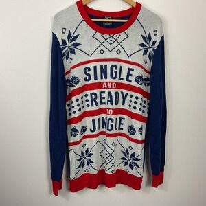 Walnut & 39th Men's Ugly Christmas Sweater XL Single Ready to Jingle